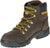 CAT Mens Outline Seal Brown Leather Work Boots