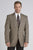 Circle S Mens Plano Donegal Sport Coat Donegal Brown Wool Blend Blazer