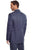 Circle S Mens Heather Navy Polyester Vegas Sportcoat Western