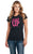 Cowgirl Up Womens Barbwire Logo Tee Black 100% Cotton S/S T-Shirt