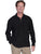 Scully Cantina Mens Black 100% Cotton Laceup Pullover Shirt