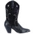 Dingo Womens Ava Cowboy Boots Leather Black