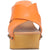 Dingo Womens Driftwood Studs Orange Leather Sandals Shoes