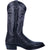 Dan Post Mens Black Cowboy Boots Lizard Skin R Toe