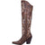 Dan Post Womens Jilted Fashion Boots Distressed Leather Brown