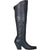 Dan Post Womens Black Fashion Boots Leather Snip Toe