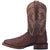 Dan Post Mens Alamosa Cowboy Boots Ostrich Chocolate