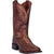 Dan Post Mens Brown Cowboy Boots Leather Square Toe