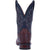 Dan Post Mens Dark Brown Cowboy Boots Leather Square Toe