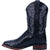 Dan Post Mens Black Kingsly 11in Cowboy Boots Caiman