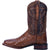Dan Post Mens Chocolate/Bay Apache Cowboy Boots Caiman Square Toe