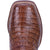 Dan Post Mens Chocolate/Bay Apache Cowboy Boots Caiman Square Toe
