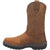 Dan Post Mens Tan Work Boots Leather Round Toe