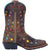 Dan Post Kids Girls Starlett Cowboy Boots Leather Brown/Multi