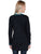 Scully Womens Black 100% Cotton Cross L/S Tunic