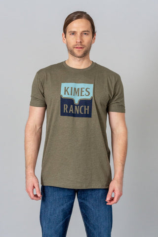 Kimes Ranch Unisex Explicit Warning T-Shirt Military Green Cotton S/S