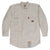 Berne Mens Khaki 100% Cotton FR Button Down Workshirt L/S L TALL