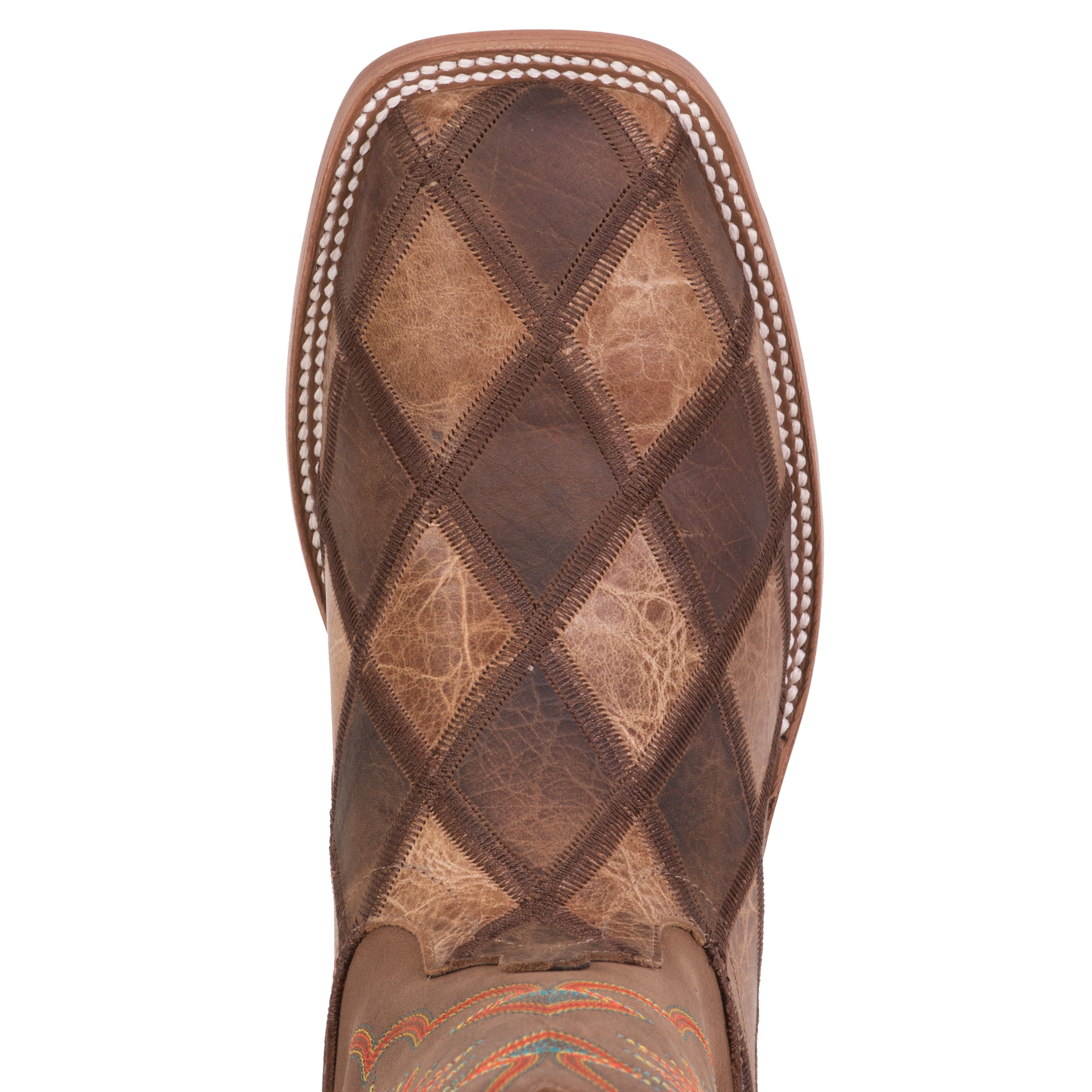 Anderson Bean Men's Horse Power Crazy Train Patchwork Cowboy Boots