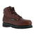 Florsheim Mens Brown Leather 6in Work Boots Utility Steel Toe
