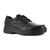 Florsheim Womens Ulysses Black Leather Four Eye Tie Moc Toe Oxford Work Shoes