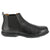 Florsheim Mens Black Leather Work Boots Loedin Steel Toe