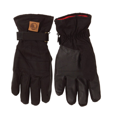Berne Mens Black 100% Cotton Insulated Work Glove