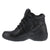 Grabbers Mens Black Leather 6in SR Sport Boots Fastener Soft Toe