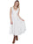 Scully Honey Creek Womens Full Length Dress Ivory 100% Rayon Lace Up