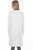 Scully Womens White Viscose Side Slit Cardigan