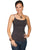 Scully Honey Creek Womens Seamless Camisole Nylon Spandex Charcoal 5 Pack