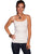 Scully Honey Creek Womens Seamless Camisole Nylon Spandex Ivory 5 Pack