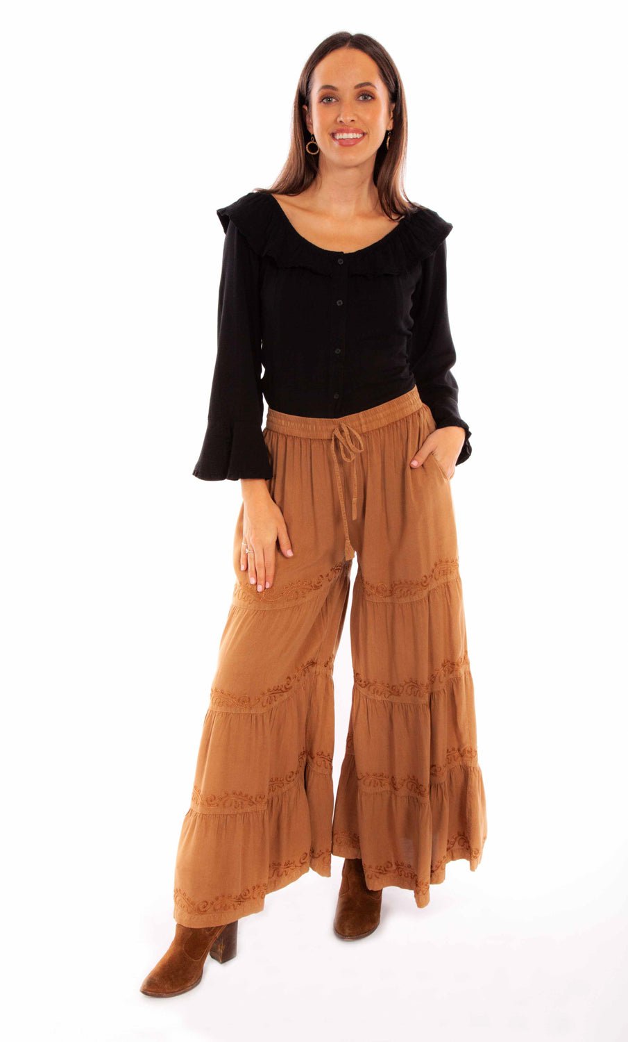 Casual Solid Everday Pants Straight Leg Fit Pants Women's - Temu