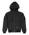 Berne Mens Black 100% Cotton Hooded Jacket