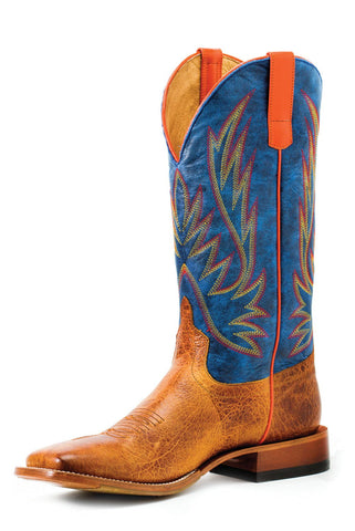 Horse Power by Anderson Bean Mens Bullfrog Leather Cowboy Boots