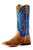 Horse Power by Anderson Bean Mens Pecan Leather Sugared Cowboy Boots