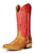 Horse Power by Anderson Bean Mens Red Ostrich Top Hand Cowboy Boots