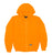 Berne Mens Orange Fleece Hooded Sweatshirt