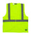 Berne Mens Yellow Polyester Hi-Vis Class 2 Economy Vest