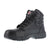 Iron Age Mens Black Leather 6in Sport Boots Ground Finish Steel Toe