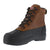 Iron Age Mens Brown Leather Rubber WP Work Boots Compound Comp Toe