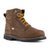 Iron Age Mens Brown Leather Work Boots Groundbreaker 6in Ext MetGuard ST