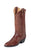 Justin Mens Chestnut Deerlite Leather Western Boots 13in Marbled