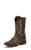 Justin Mens Distressed Brown Buster Leather Cowboy Boots