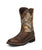 Justin Mens Tan Rugged Leather Work Boots 11in Stampede WP Camo