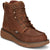 Justin 6in WP Mocc Mens Barley Brown Rush Leather Work Boots