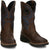 Justin 11in WP CT Mens Toffee Brown NiTREAD Leather Work Boots