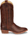 Justin 12in Mens Whiskey Hayne Leather Cowboy Boots