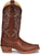 Justin 12in Womens Camel Vickery Leather Cowboy Boots