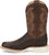 Justin 11in Mens Chestnut Ryker Leather Cowboy Boots