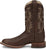 Justin 11in Mens Chocolate Wayne Leather Cowboy Boots
